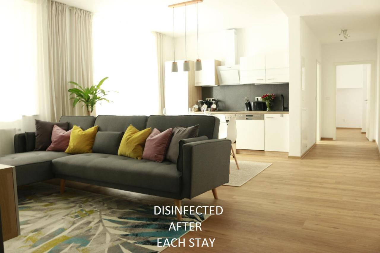 Am City Apartment 24H Self-Check-In, Free Parking, U-Bahn 350M, Netflix Nuremberg Bagian luar foto